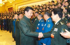习近平接见全军党的建设工作会议代表：确保党对军队的绝对领导
