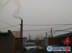 辽宁省昌图县：铁宅小区供热锅炉黑烟滚滚